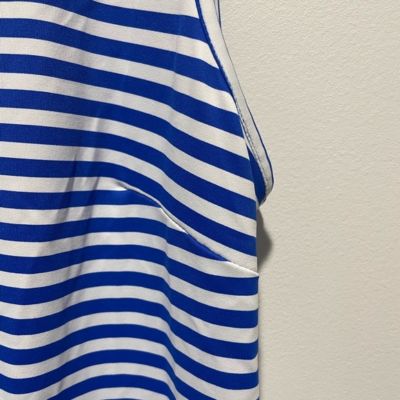 Lulu-B Sleeveless Striped Tank Top Blue and White Size Small - Picture 5 of 5